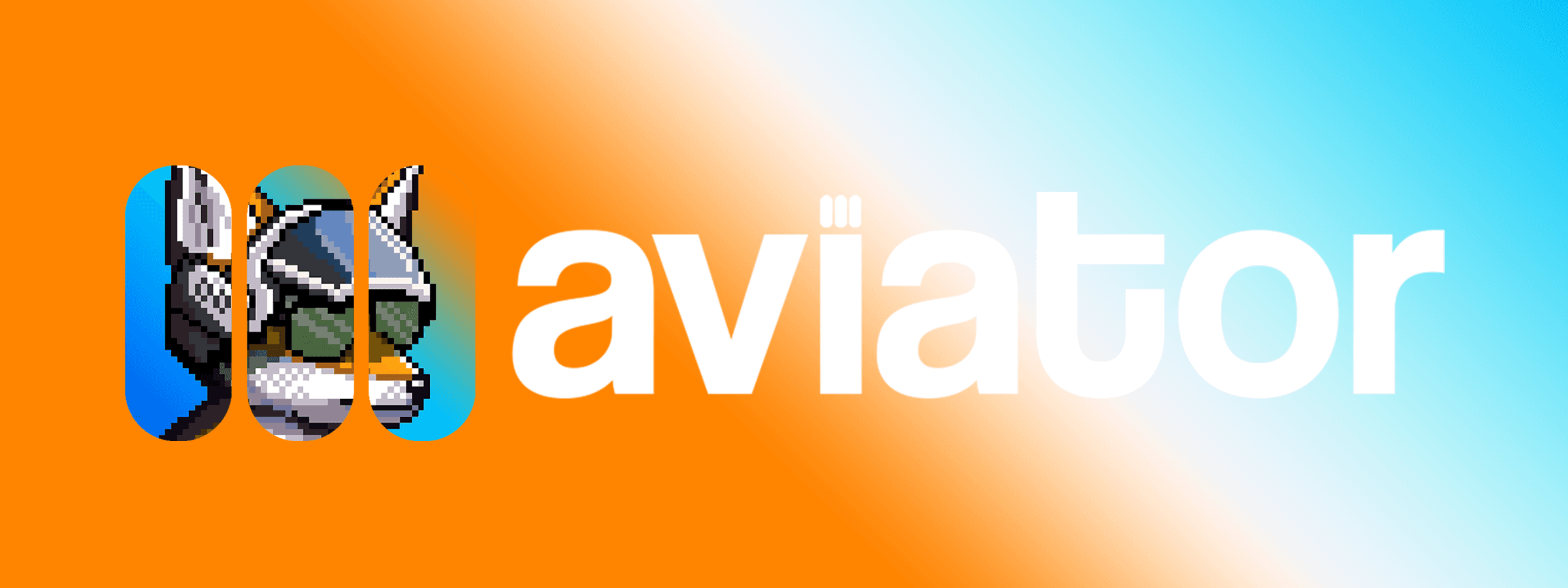 Aviator Logo Example to Avoid Blocking Logo Out